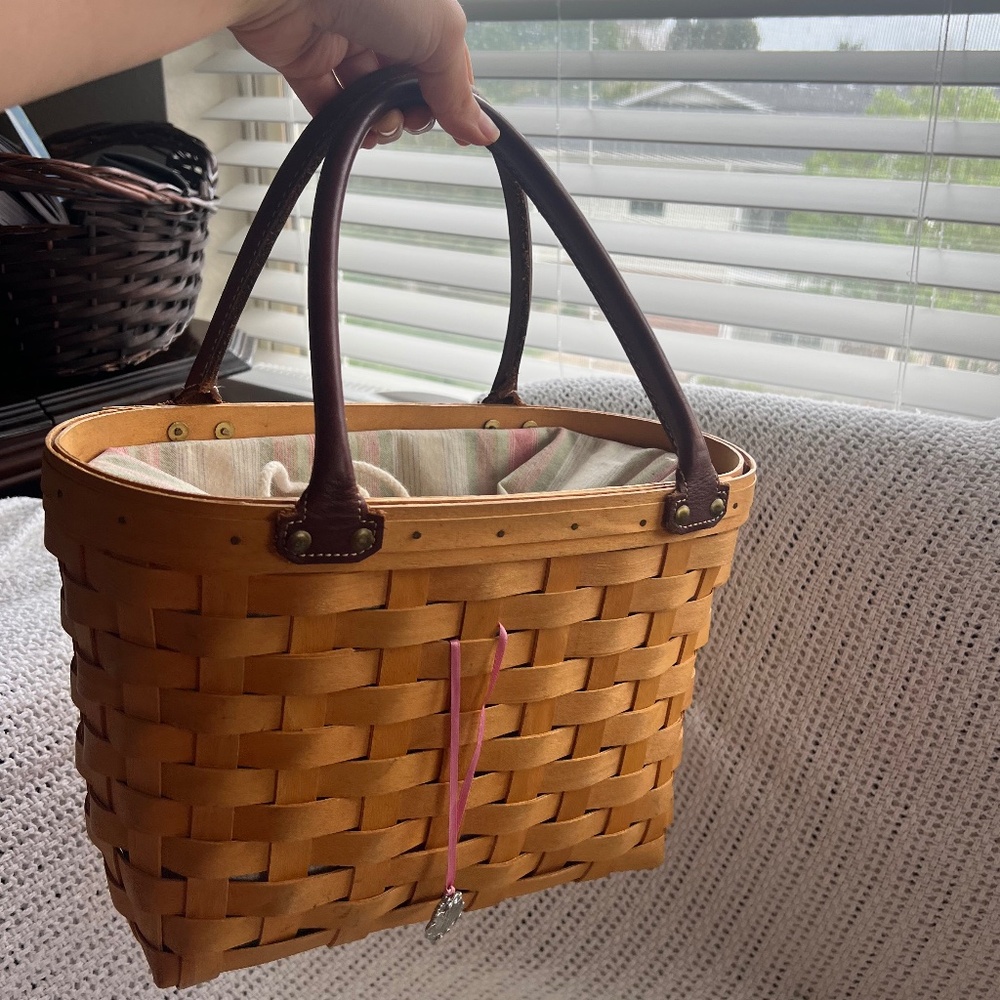 Longaberger Picnic Basket Purse